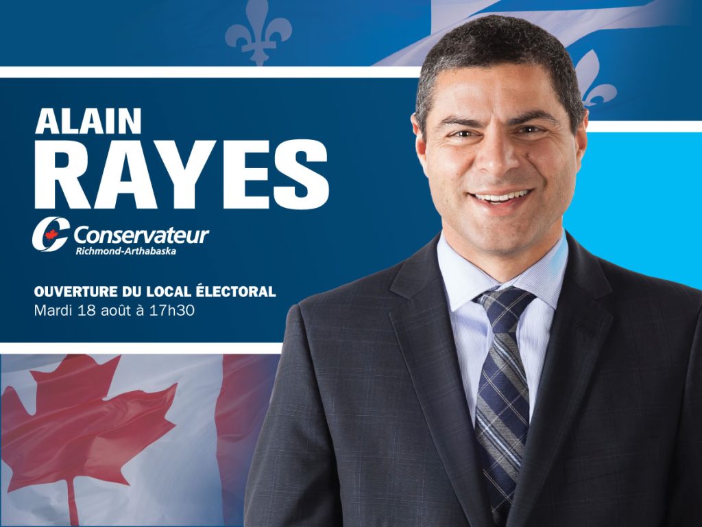 Alain Rayes invite la population à son lancement de campagne - La ...