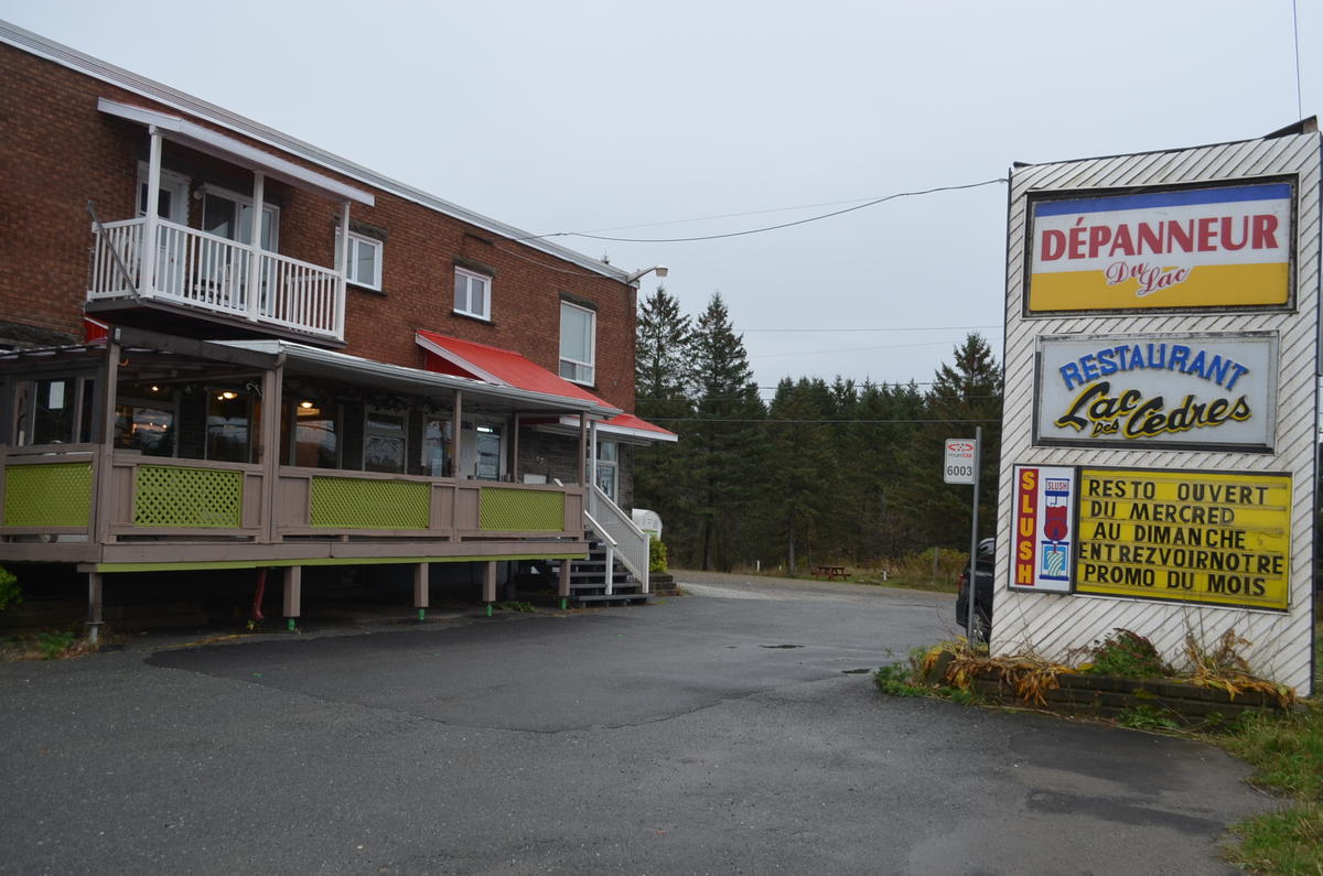 Le restaurant du Lac des Cèdres fermera ses portes La Nouvelle Union