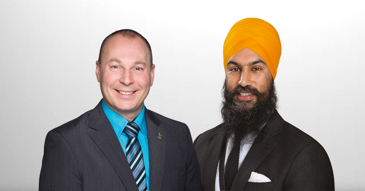 Le chef du NPD Jagmeet Singh de passage à Drummondville - La Nouvelle ...