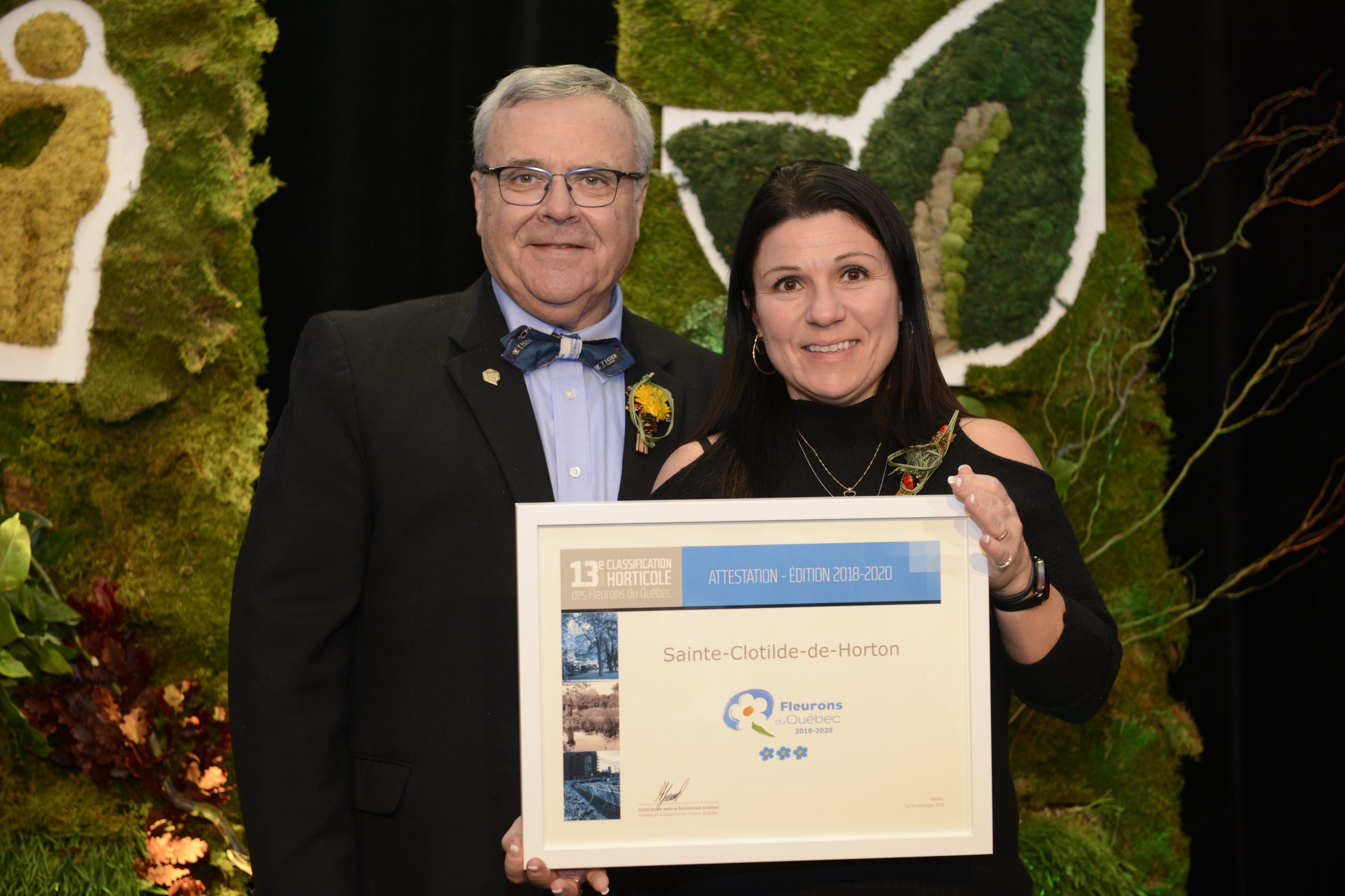 SainteClotildedeHorton conserve ses trois fleurons La Nouvelle