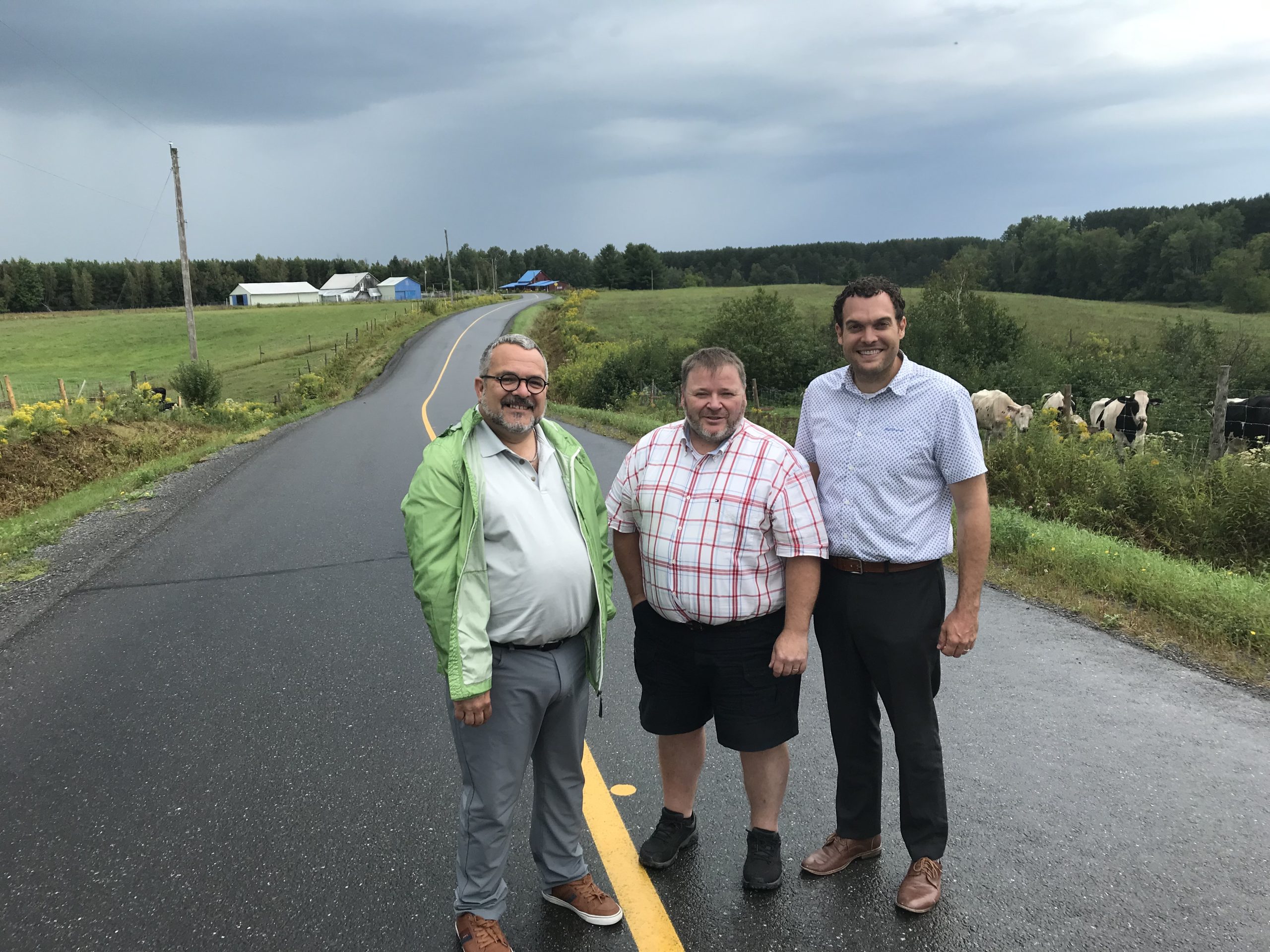 SainteClotildedeHorton en fait du chemin La Nouvelle Union et L