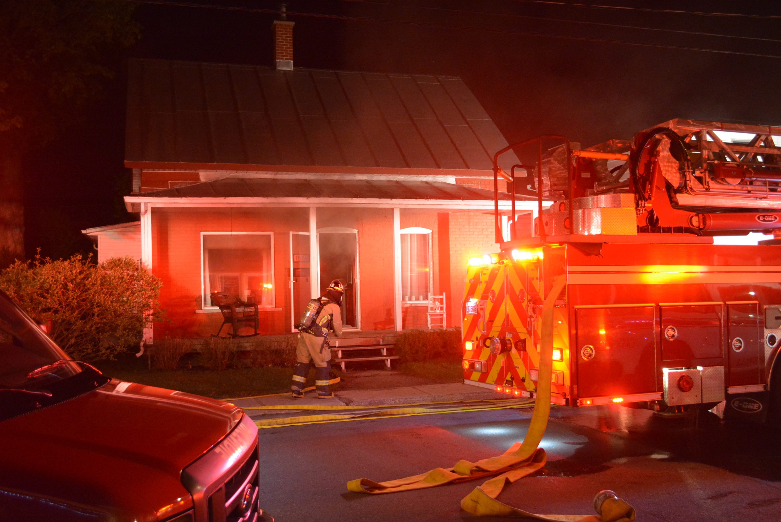 Incendie à Plessisville La Nouvelle Union et L’Avenir de l’Érable