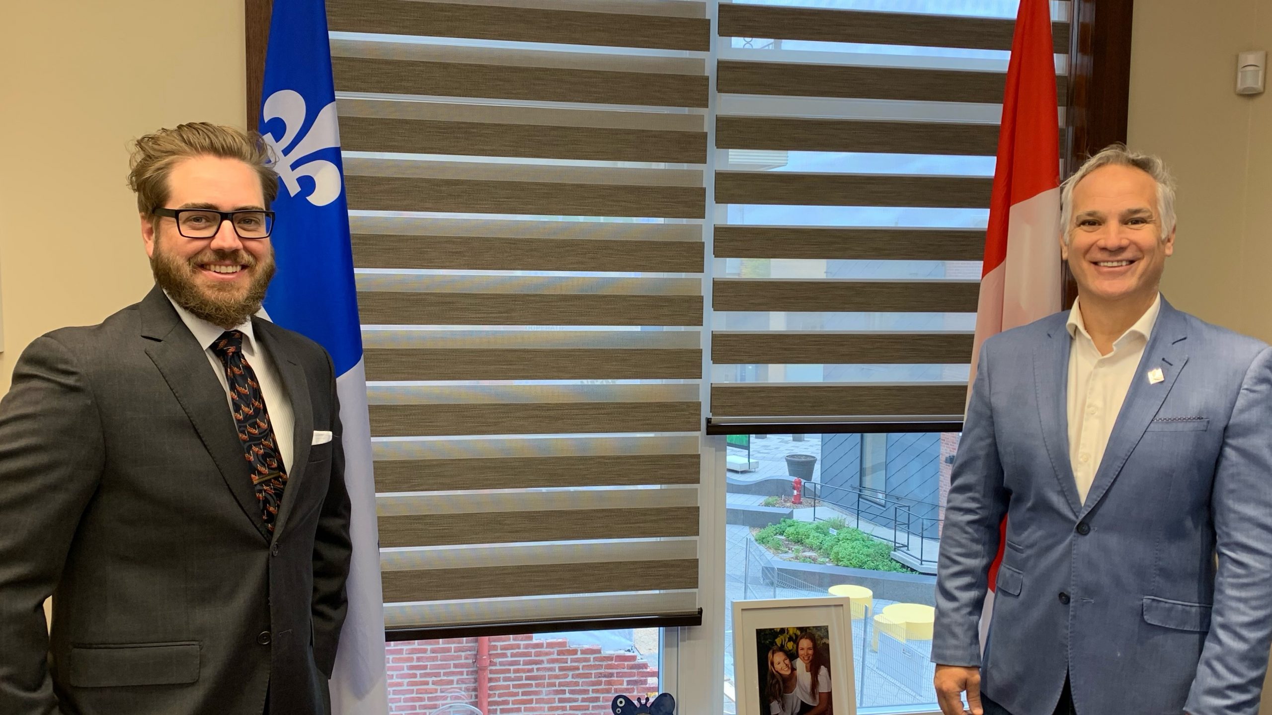 Eric Lefebvre accueille un nouvel attaché de presse La Nouvelle Union