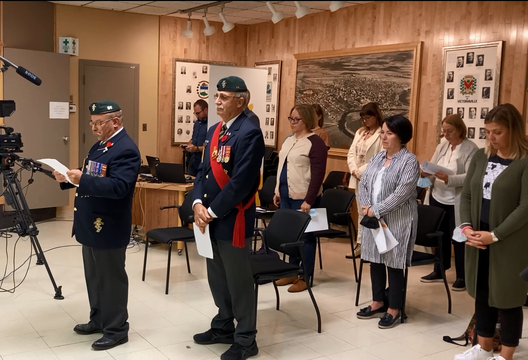 Victoriaville proclame la campagne du coquelicot La Nouvelle Union et