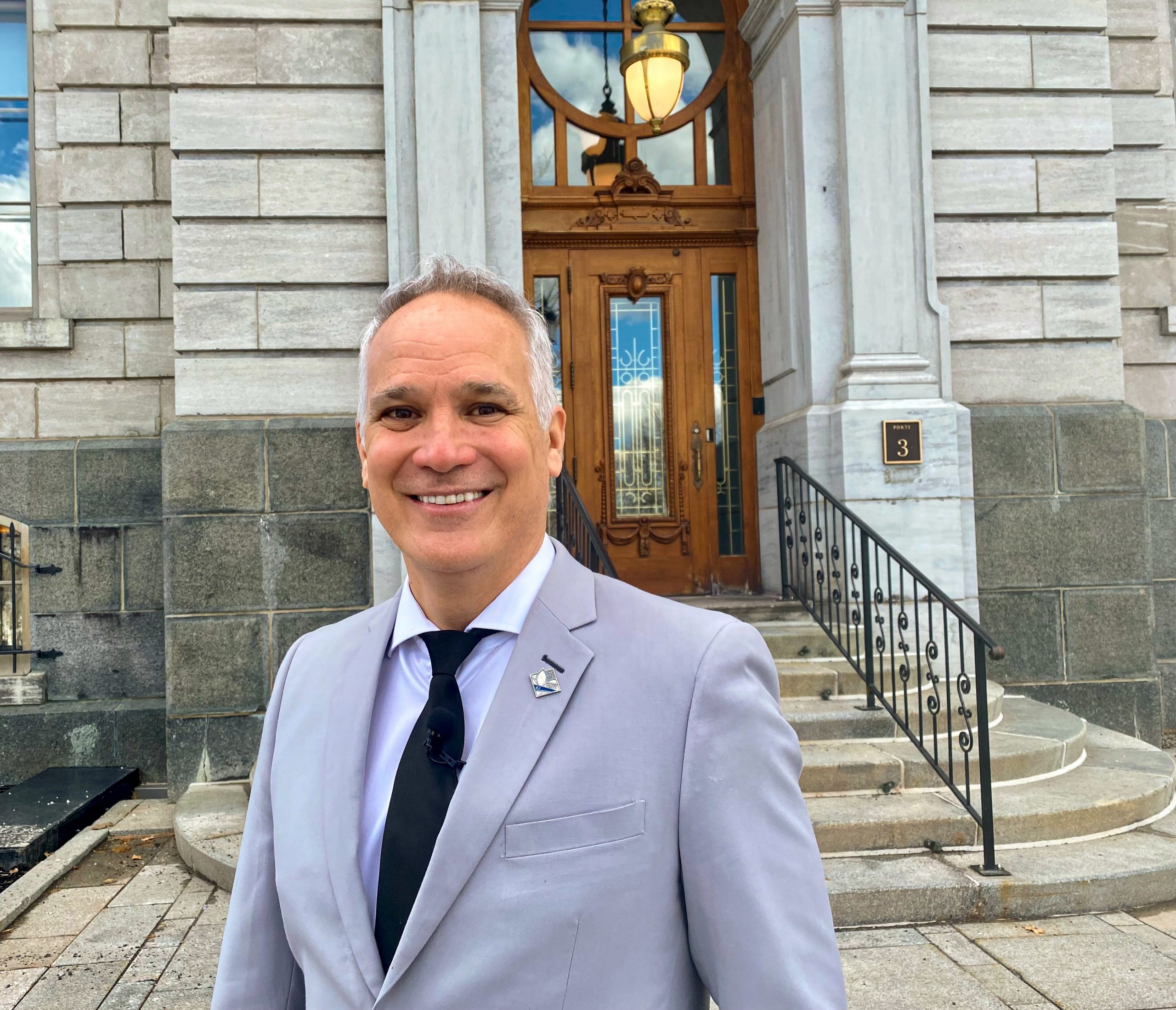 Eric Lefebvre sollicite un nouveau mandat dans Arthabaska La Nouvelle