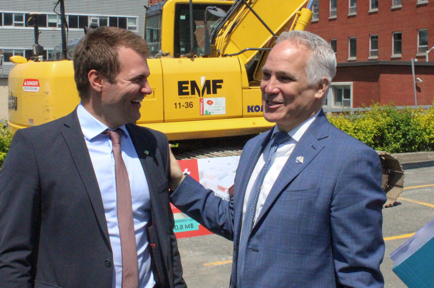 Le maire Tardif élogieux envers Eric Lefebvre La Nouvelle Union et L