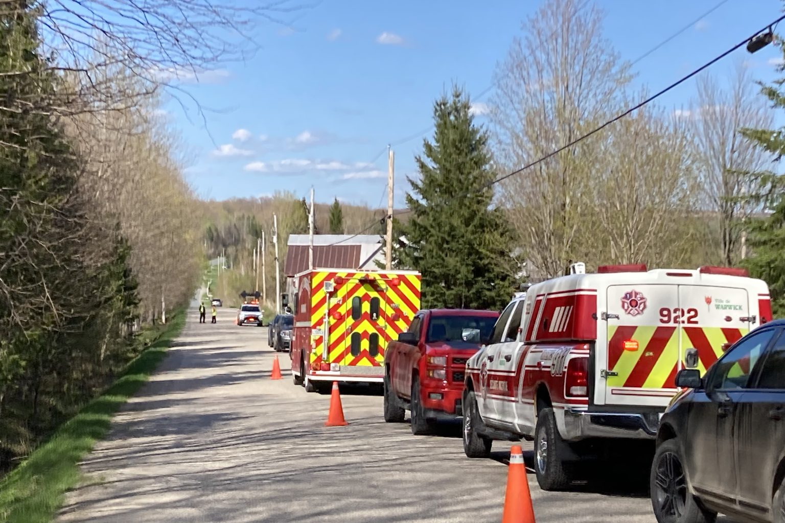 Feu de garage à Tingwick La Nouvelle Union et L’Avenir de l’Érable