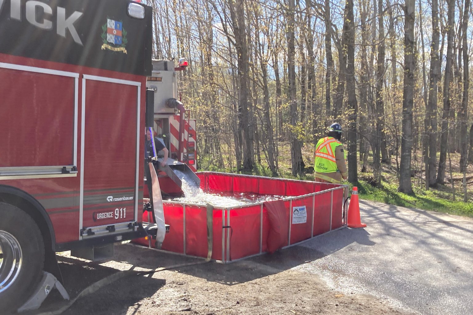 Feu de garage à Tingwick La Nouvelle Union et L’Avenir de l’Érable