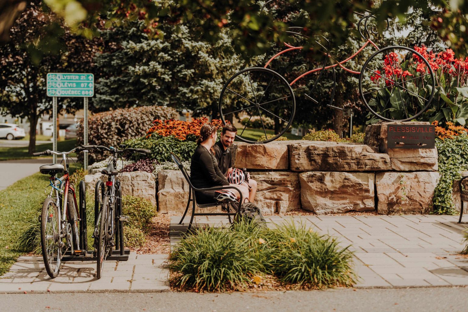 Le Parc linéaire des BoisFrancs facile de s'y promener! La
