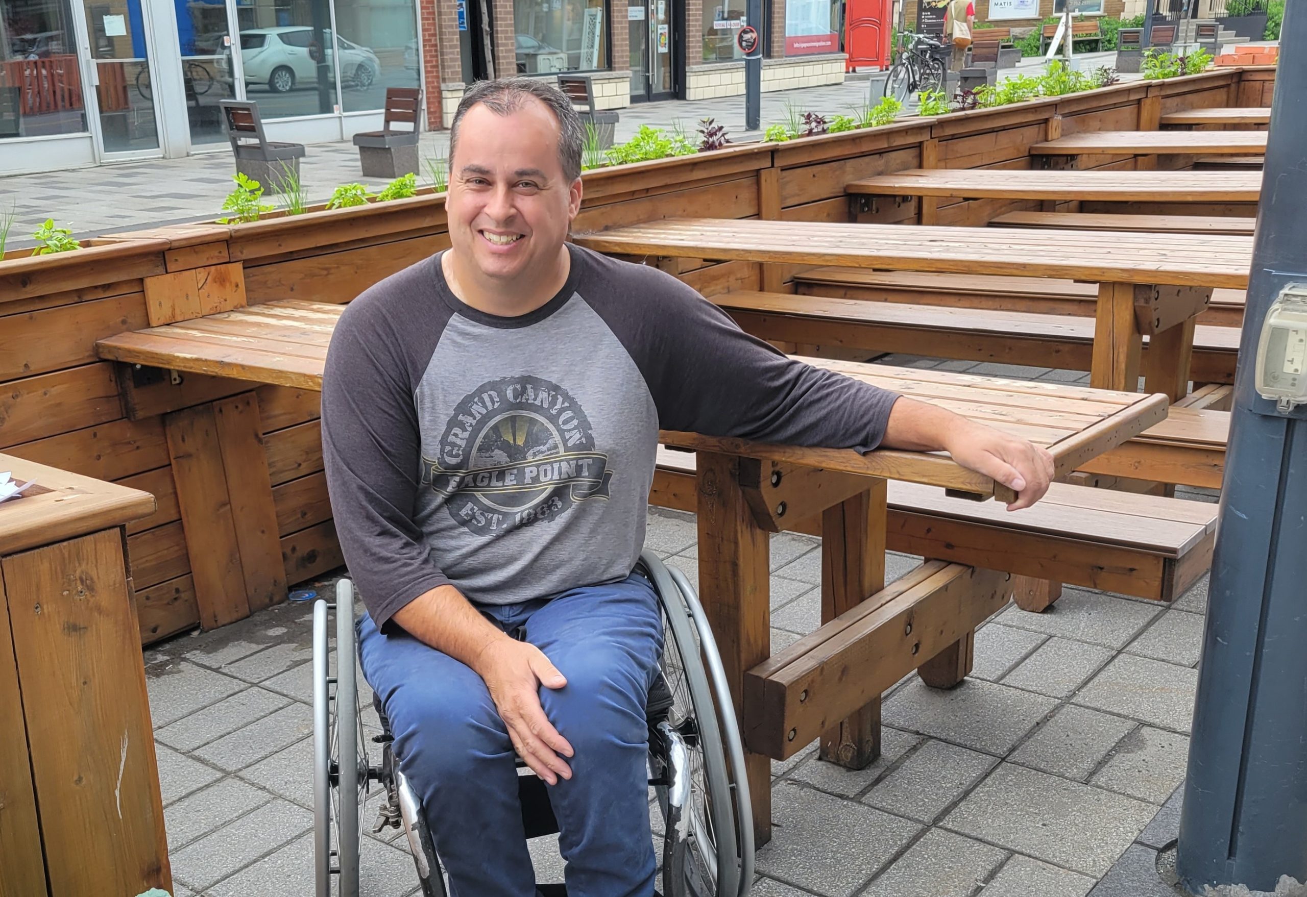 Denis Laliberté mise sur le sport pour reculer les frontières La