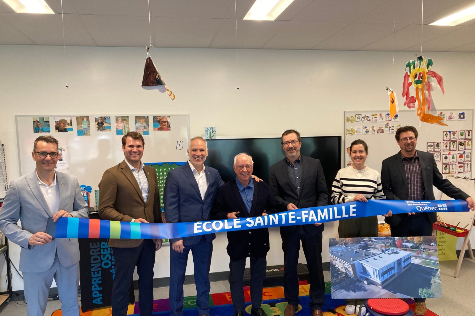 L'école SainteFamille agrandie au coût de 5 M La Nouvelle Union et L’Avenir de l’Érable