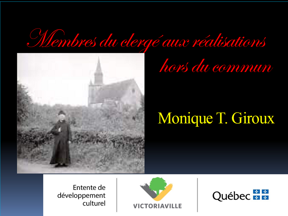 Une conférence sur les «Membres du clergé aux réalisations hors du