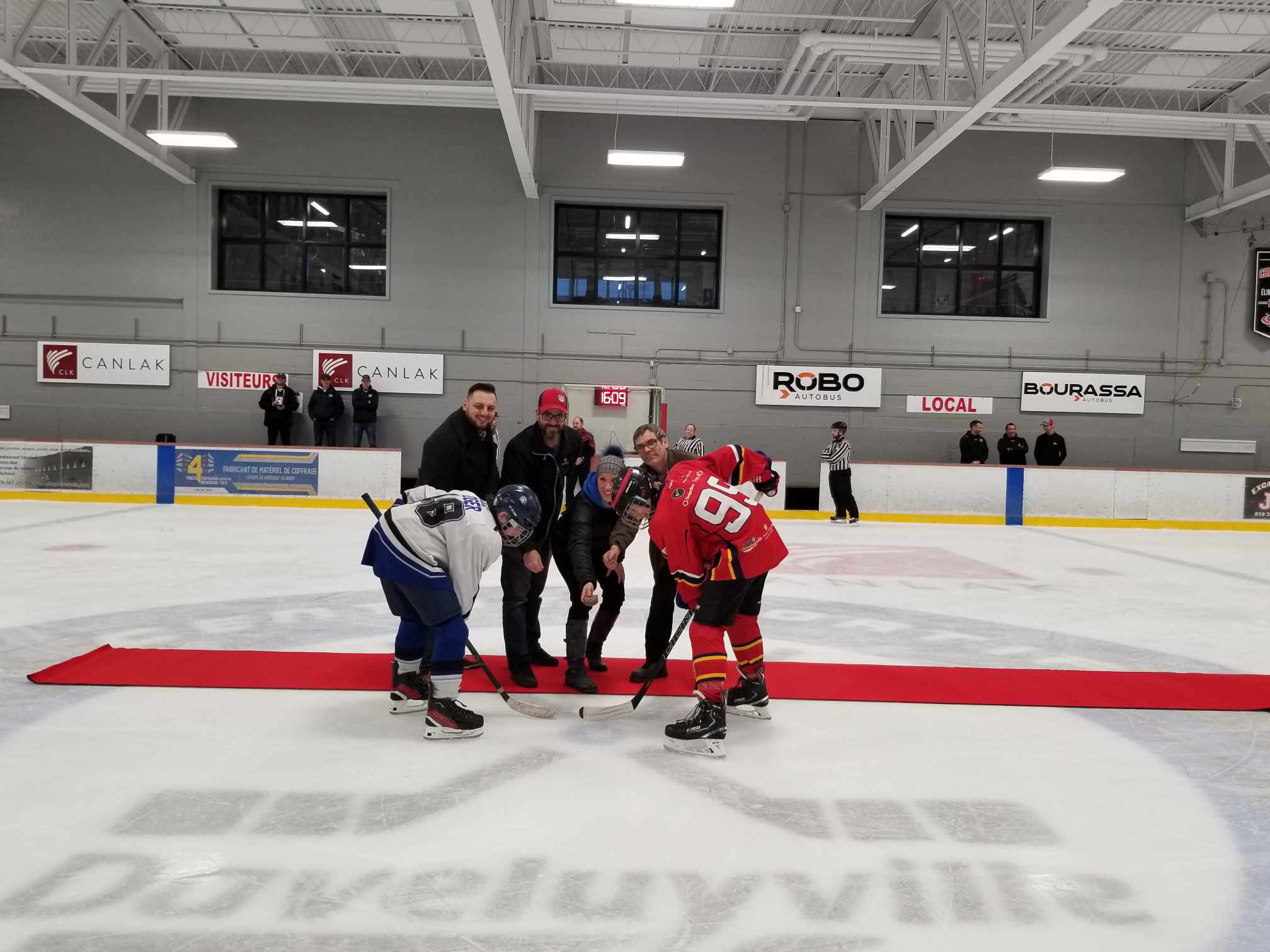 Daveluyville est hockey La Nouvelle Union et L’Avenir de l’Érable