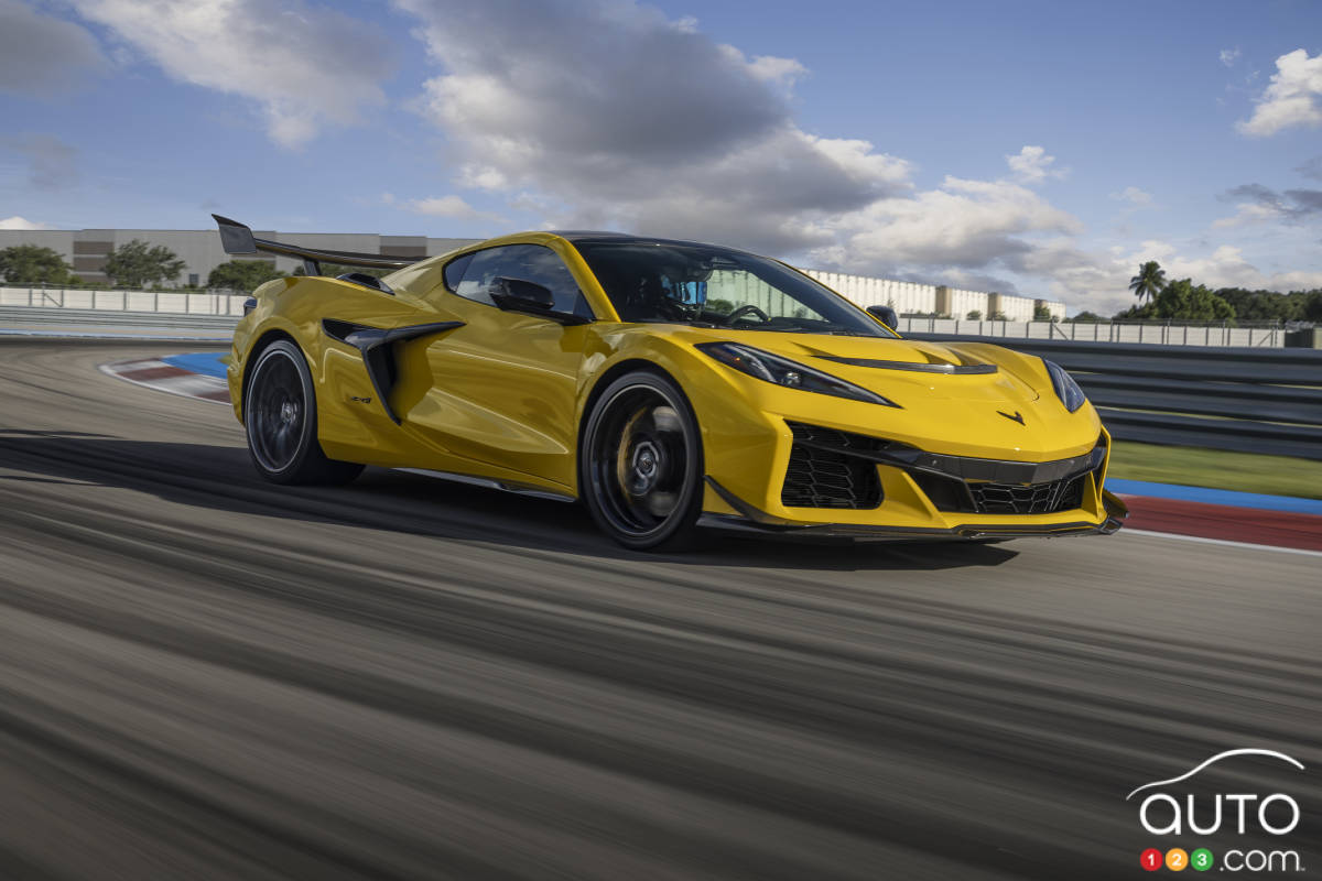 最初のCorvette ZR1 2025は370万米ドルを販売しています