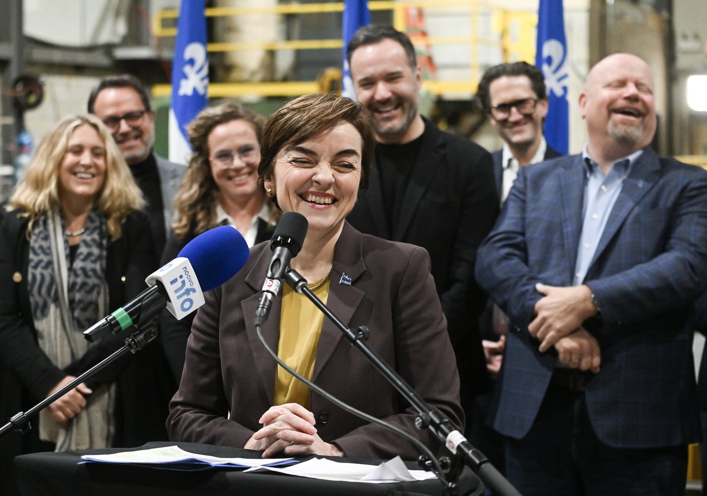 La ministre Christine Fréchette se lance dans la course à la chefferie de la CAQ - La Nouvelle Union et LAvenir de l  Érable