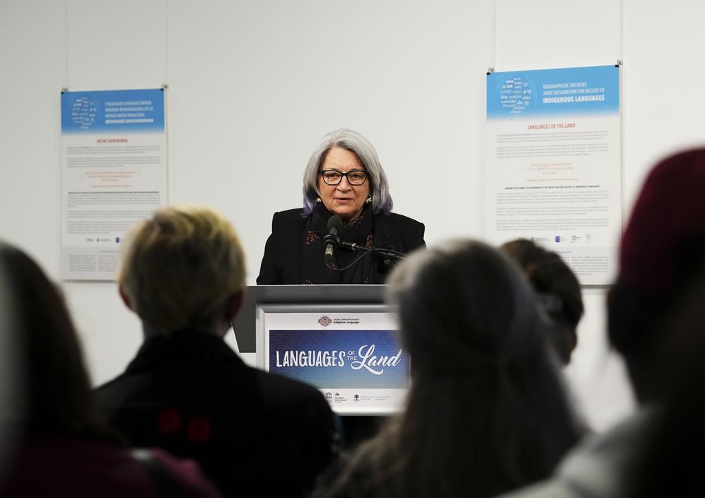Mary Simon lance la décennie internationale des langues autochtones