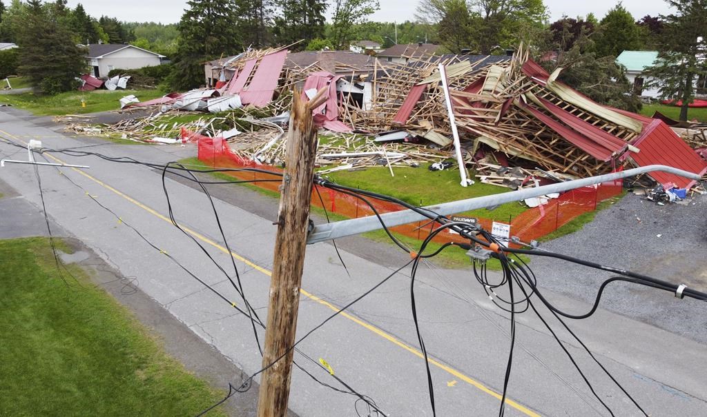Plus de 875 M $ de dommages assurés après les orages de mai au Québec et en Ontario